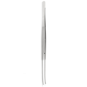 Pinzas Quirúrgicas de la Mejor Calidad, Mordazas Dentadas, Rectas, 18 cm, Instrumento de Acero Inoxidable para Retirar Apósitos Quirúrgicos - Product Image 5