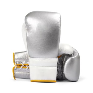 Competition Grade Cowhide Leather Sparring <b>Gloves</b> All Sizes Custom Embroidery Wholesale Manufacturer - Product Image 1