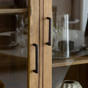 Vandana Optima Lunaris <b>Tall</b> Mango Wood Display <b>Cabinet</b> - Product Image 5