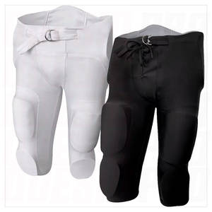 Pantalones de Uniforme de Fútbol Americano Sublimados Personalizados para Jóvenes con Almohadillas Protectoras Integradas, Pantalones de Entrenamiento de Fútbol de Alto Rendimiento - Product Image 1