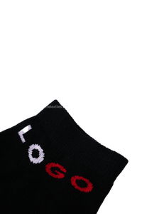 Chaussettes de cou neutres unies en gros, Spandex/Polyester/Coton, Anti-bactériennes, Printemps-Été, Absorbant la transpiration, Respirantes, Pour Hommes - Product Image 4