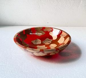 Nuevos Tazones de Servir con Acabado de Resina Pulida, Diseño Elegante, para Uso en Catering, Ecológicos, de la India - Product Image 1