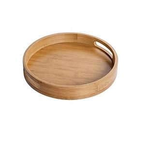 Bandeja de Servicio de Madera de Mango de Diseño Nuevo 2026, Ecológica, Duradera, de Grado Comercial, con Acabado Pulido, Apta para Lavavajillas, para Hotel - Product Image 5