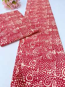 Tissu en coton authentique africain imprimé Ankara pour la confection de vêtements, l'artisanat et la mode par Hitjem Export Island Supplier - Product Image 3