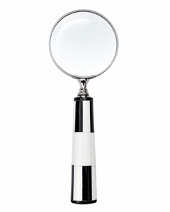 Loupe élégante avec poignée en corne et lentille ultra-claire pour la décoration de bureau - Product Image 1