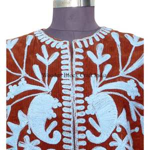 Chaleco Corto de Algodón con Estampado Floral Boho sin Mangas, Chaleco Bordado Chic, Chaleco de Verano para Fiestas - Product Image 5