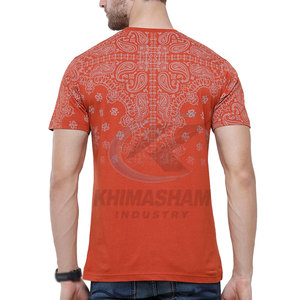 T-shirt à manches courtes pour homme, best-seller, nouveau design, écologique, respirant, polyester/coton, de haute qualité, chemise tendance pour - Product Image 3
