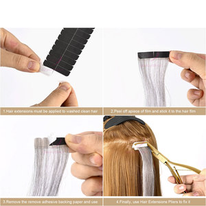 Premium Stainless Steel Sealing Pliers For <b>Tape</b> In Hair Extensions Professional Gold-colored Hair Styling Tool For Effortless - Product Image 3