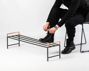 Zapatero Extra Ancho, Organizador de Almacenamiento para Múltiples Pares de Zapatos, Diseño de Perfil Bajo que Ahorra Espacio, Estructura Resistente y Estable, Solución Moderna para la Entrada - Product Image 4