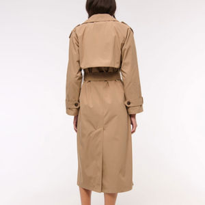 Abrigos Largos Tejidos de Invierno para Mujer, Lisos y Personalizados, a la Moda, para Venta en Línea a Bajo Precio y MOQ Bajo - Product Image 2