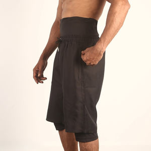 Nuevos Pantalones Cortos Deportivos Islámicos para Hombre, Modestos, Hasta la Rodilla, para Awrah, Deportes, Fitness, Running, Entrenamiento, Gimnasio - Product Image 4