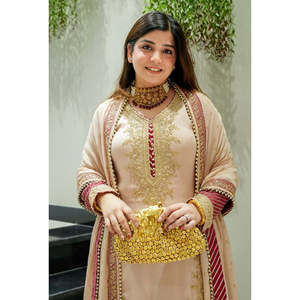 Conjunto de Top y Pantalón de Fiesta para Mujer con Dupatta - Product Image 2