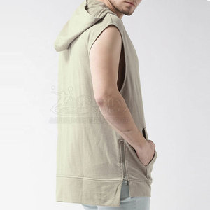 เสื้อฮู้ดดี้แขนกุด ผ้าคอตตอนผสม คุณภาพดีเยี่ยม ใช้งานได้ยาวนาน - Product Image 4
