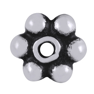 925 Sterling <b>Solid</b> <b>Silver</b> Wheel Spacer Beads for Jewelry Making <b>Necklace</b> Bracelet DIY Jewelry Findings - Product Image 2
