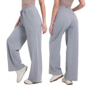 Pantalones Deportivos Casuales Ligeros para Correr, Pantalones Deportivos con Cordón, Doble Capa, Cintura Alta, Transpirables, Resistentes al Viento, para Fitness - Product Image 3