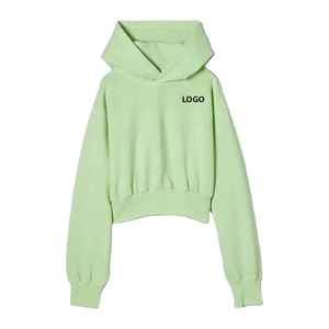 Ensemble sweat à capuche et short pour femme, qualité supérieure, tendance, deux pièces, pour l'été et les tenues décontractées, épaules tombantes - Product Image 2