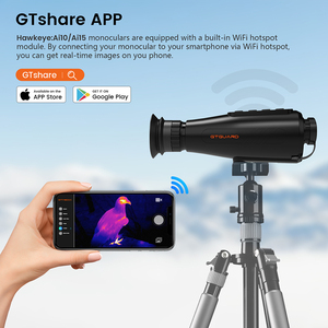GTGUARD AI15 Monocular Térmico WiFi de Mano con Visión Nocturna, Aumento de 8x, 60Hz, IP66 Impermeable, Zoom, para <span class=keywords><strong>Caza</strong></span> y Actividades al Aire Libre - Product Image 2