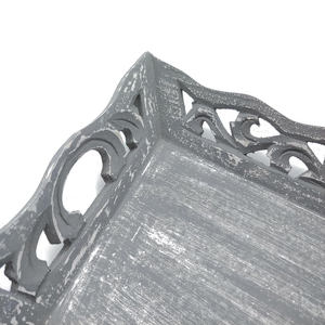 ถาดไม้เนื้อแข็งรักษ์โลก ผิวเรียบเนียน เหมาะสำหรับเสิร์ฟชา ขนม ใช้ในบ้าน โรงแรม ขายส่ง คุณภาพพรีเมียม - Product Image 4