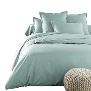 Parure de lit unie King Size en microfibre brossée peignée 200TC, lavable, non toxique, réutilisable, tissée, avec taies d'oreiller, pour hôpital - Product Image 4