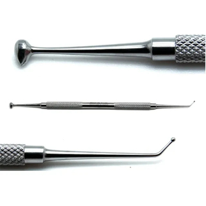 Pulidor Dental de Bola 27/29 Manual de Acero Inoxidable Reutilizable Grado A+ Acabado Satinado CE para Hueso y Puente BBI-459 Clase I - Product Image 5