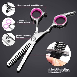 Coffret de Ciseaux de Coiffure Professionnels de Qualité Supérieure 2026 pour Salon de Coiffure et Barbier avec Étui en Cuir - Product Image 5
