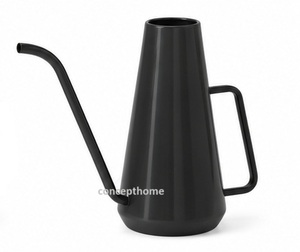 Arrosoir en métal vert avec long bec pour le jardinage, design durable - Product Image 3