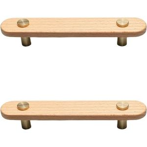 Manijas de Madera Redondas para Gabinetes, Diseño Moderno, Duraderas, Ligeras, Hechas a Mano, Decoración para Muebles de Cocina, Puertas y Entradas - Product Image 3