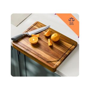 [DISPONIBLE] |   Planche à découper en bois pour préparer les ingrédients et couper les légumes, les fruits et la viande dans les cuisines très fréquentées au Vietnam - Product Image 1