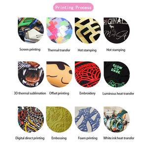 เสื้อยืดคอตตอน 100% แบบสั่งทำสำหรับผู้ชาย  ผ้าเปล่าสำหรับพิมพ์ลายดิจิทัล สปอร์ต สตรีทแวร์ ไซส์ใหญ่ 220 กรัม รุ่นใหม่ - Product Image 6