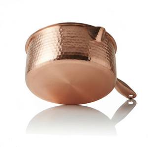 Copper Plated Sauce <b>Pan</b> Shiny Finished <b>Induction</b> Cooker High Quality Durable Handmade Contemporary Design Saucepan - Product Image 3