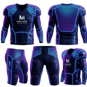 Uniforme de Fútbol Americano Sublimado Completo, Personalizado con el Logotipo del Equipo y Números, Jersey de Fútbol Americano Resistente y Transpirable - Product Image 6