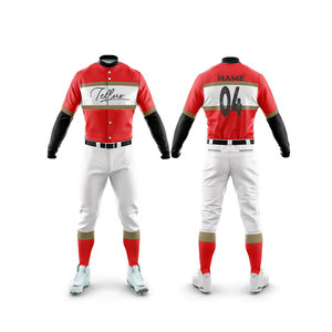 2026 Baseball <b>Uniform</b> New Arrival High Quality <b>Custom</b> Made Baseball & <b>Softball</b> Wear 100% Polyester Baseball <b>Uniform</b> Trending - Product Image 1