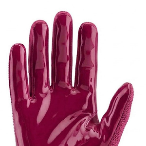 Guantes de Fútbol Americano Personalizados de Alta Calidad, Transpirables, con Pedrería, Color Rosa, para Hombre - Product Image 5