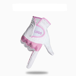 Guantes de Golf de Cuero Genuino de Alta Calidad, Antideslizantes, con Cierre de Hebilla, Logotipo Personalizado OEM, MOQ Bajo - Product Image 4