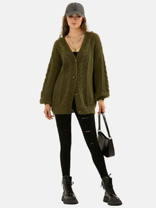 Pull en maille coupe décontractée, toucher doux, manches longues, col rond, confortable, vêtement de mode quotidien, léger et chaud, vente en gros, usine sur mesure - Product Image 1