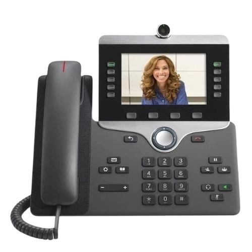 Compatible 8800 Series IP Phone with HD Display and Accessories