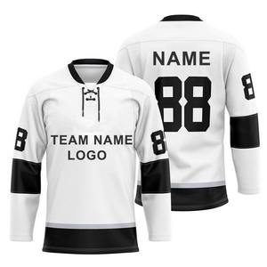 Camisetas de Hockey sobre Hielo de Diseño Personalizado de Alta Calidad, Camisetas de Hockey para Equipos, Ropa Deportiva Totalmente Personalizada, Todas las Tallas Disponibles - Product Image 2