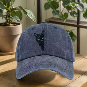 หมวกเบสบอลปักโลโก้สีดำ พร้อมป้องกันแสงแดด ดีไซน์ทรงปากเป็ด สปอร์ต เหมาะสำหรับทุกเพศ ใช้กลางแจ้ง ผ้าทั่วไป - Product Image 3