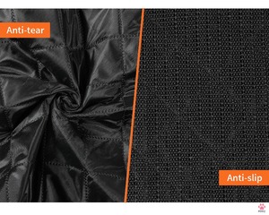 ผ้าคลุมเบาะหลังรถยนต์แบบกันน้ำ 4 in 1 พร้อมหน้าต่างตาข่าย ป้องกันการลื่น ป้องกันรอยขีดข่วน แผ่นรองท้ายรถ - Product Image 4