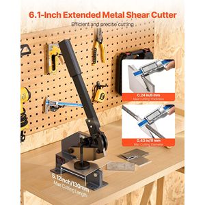 Heavy Duty mano mano foglio di metallo taglio ad alta precisione maniglia estesa per il taglio di acciaio solido telaio in acciaio 6 tipo di montaggio - Product Image 2