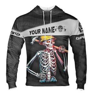 Nueva Sudadera con Capucha Bordada con Nombre Personalizado, Negra, de Invierno, Tallas S-5XL, Sudadera Masónica de Alta Calidad de Algodón, Poliéster y Felpa para Unisex - Product Image 5