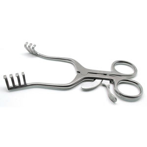 Rétracteur manuel personnalisé à dégagement intermédiaire, instrument chirurgical vétérinaire Nathanson Strong Arm réutilisable par Surgiright Instrument - Product Image 3
