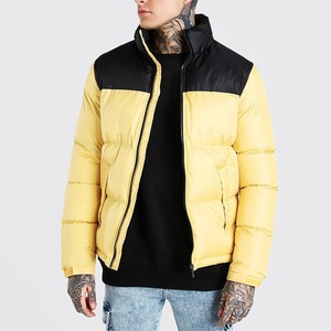 Nouvelle Tendance : Doudoune Homme 100% Polyester, Blocs de Couleurs, Col Montant, Fermeture Éclair, Coupe-Vent, Rembourrée et Matelassée - Product Image 5