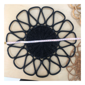 Rattan <b>Plate</b> Supplier for Home Decor and Kitchenware with Stable Quality and Bulk Order Support - Product Image 1