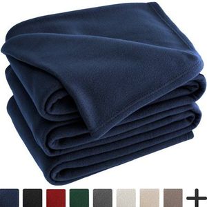 Dark Green Polar Fleece All-Season Fleece <b>Blanket</b> Lightweight Soft Breathable <b>Plush</b> Micro Fleece Throw <b>Blanket</b> By Avior - Product Image 4