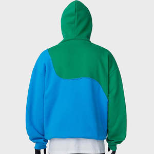 เสื้อฮู้ดดี้ผู้ชายไซส์ใหญ่ ผ้าฝ้ายฟลีซ 100% สีเทา ผลิตจากโรงงานโดยตรง แบบเรียบ พิมพ์ลายซิลค์สกรีน ทนทาน - Product Image 2