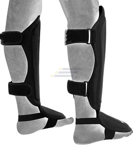 Protège-tibias et protège-pieds en mousse élastique pour MMA, boxe et kickboxing – Vente en gros - Product Image 2