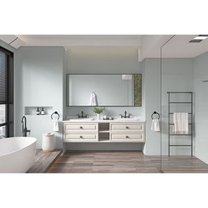 84x 36 pollici LED bagno specchio lavabo Anti-appannamento memoria decorazione a parete in pietra naturale grande luce posteriore regolabile LED - Product Image 5