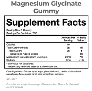 Complément alimentaire de qualité supérieure en vrac, marque privée, fabriqué aux États-Unis, glycinate de magnésium, 60 gommes par flacon - Product Image 5