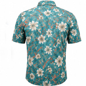 Tendances Mode 2026 : Chemise Décontractée Premium pour Homme à Imprimé Numérique, Tissu Respirant et Style Quotidien Élégant - Product Image 2